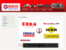Tablet Screenshot of guvenotobalata.com